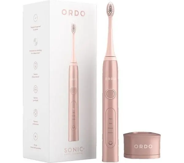 Buy ORDO Sonic+ Electric Toothbrush - Rose Gold _ Currys.webp