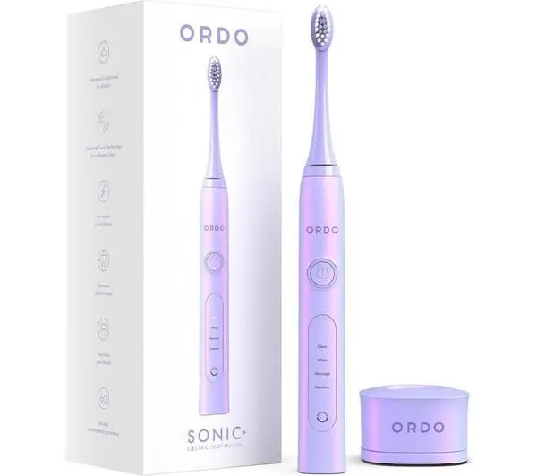 Buy ORDO Sonic+ Electric Toothbrush - Pearl Violet _ Currys.webp