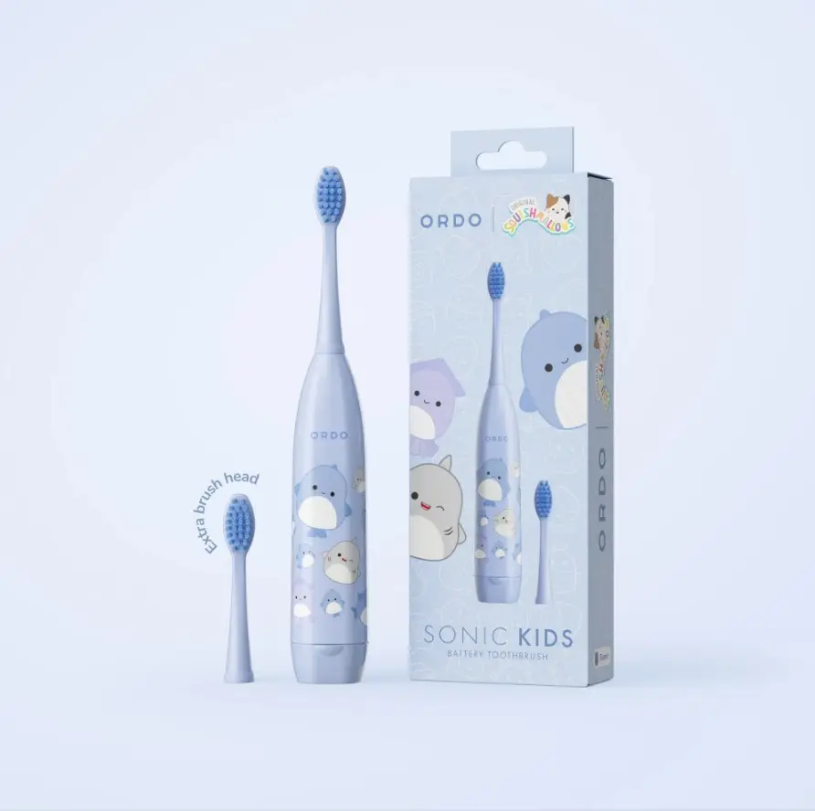 Ordo Sonic Kids Battery Powered Toothbrush - Squishmallow Samir