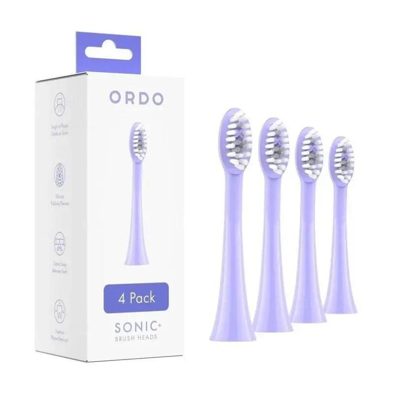 Ordo Sonic Refill Heads Purple 4 Pack