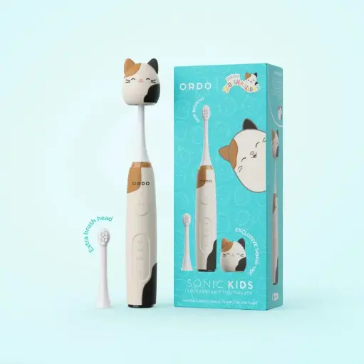 Ordo Sonic Kids Rechargeable Electric Toothbrush - Squishmallow Cam