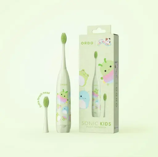 Ordo Sonic Kids Battery Powered Toothbrush - Squishmallow Rutabaga