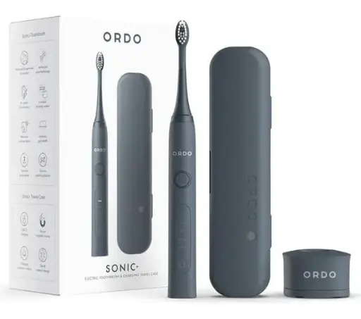 Ordo Sonic + & Charging Travel Case Charcoal