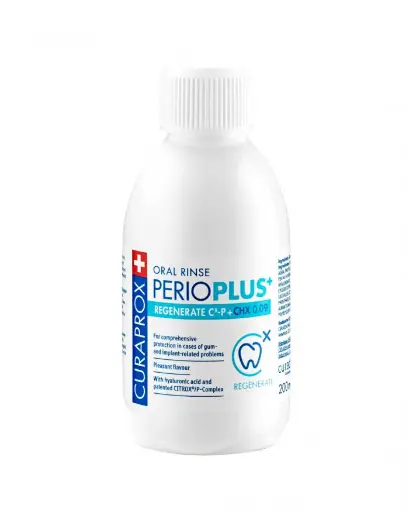 Regenerate - Mouthwash 200ml (0.09mm CHX + Hyaluronic Acid) + CITROX